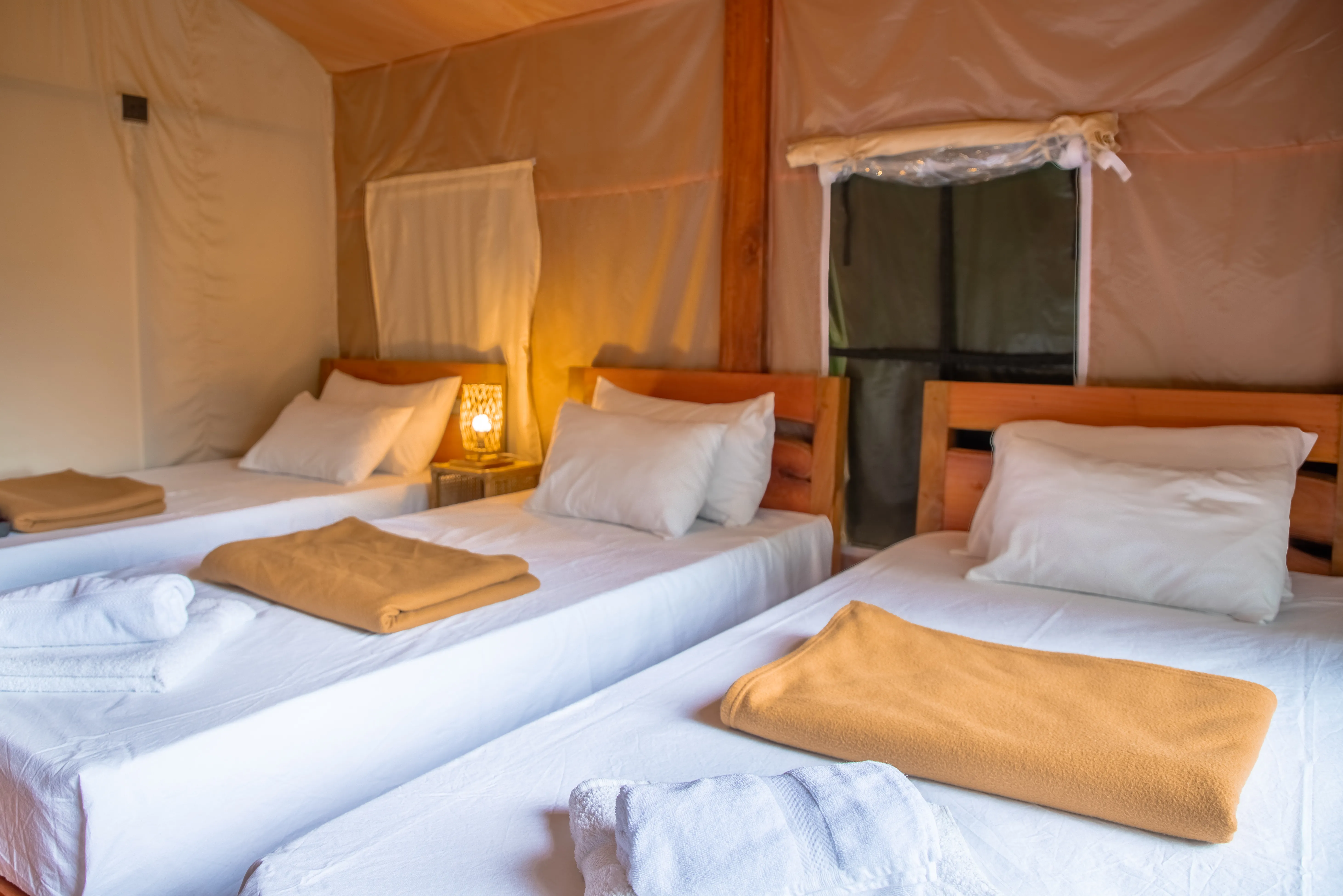 glamping-tent-interior-three-beds